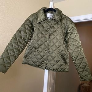 Industry women’s jacket size M color olive Green